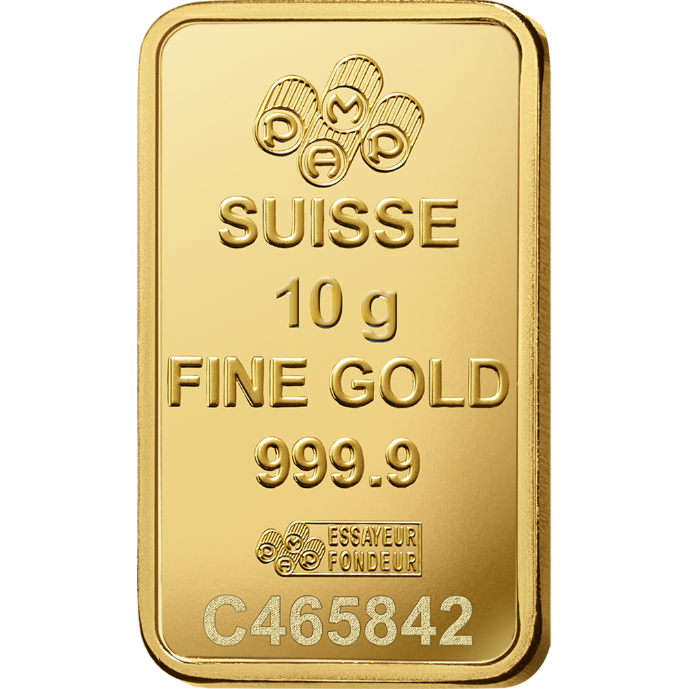 10g Gold Bar of 999.9 Purity