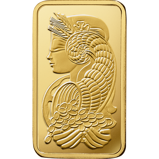 1 g Gold Bar of 999.9 Purity